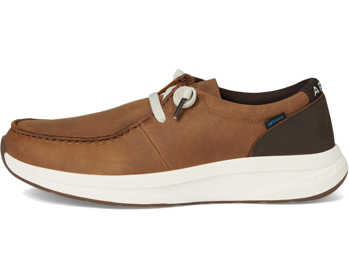 Men's Ariat Buckeye Waterproof Shoes Sunset Wheat/Dark Coffee