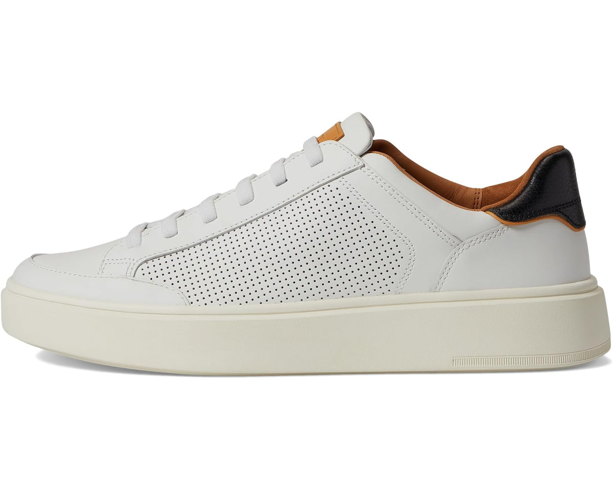 Men's Allen Edmonds Oliver Stretch Lace Slip-On Sneaker White