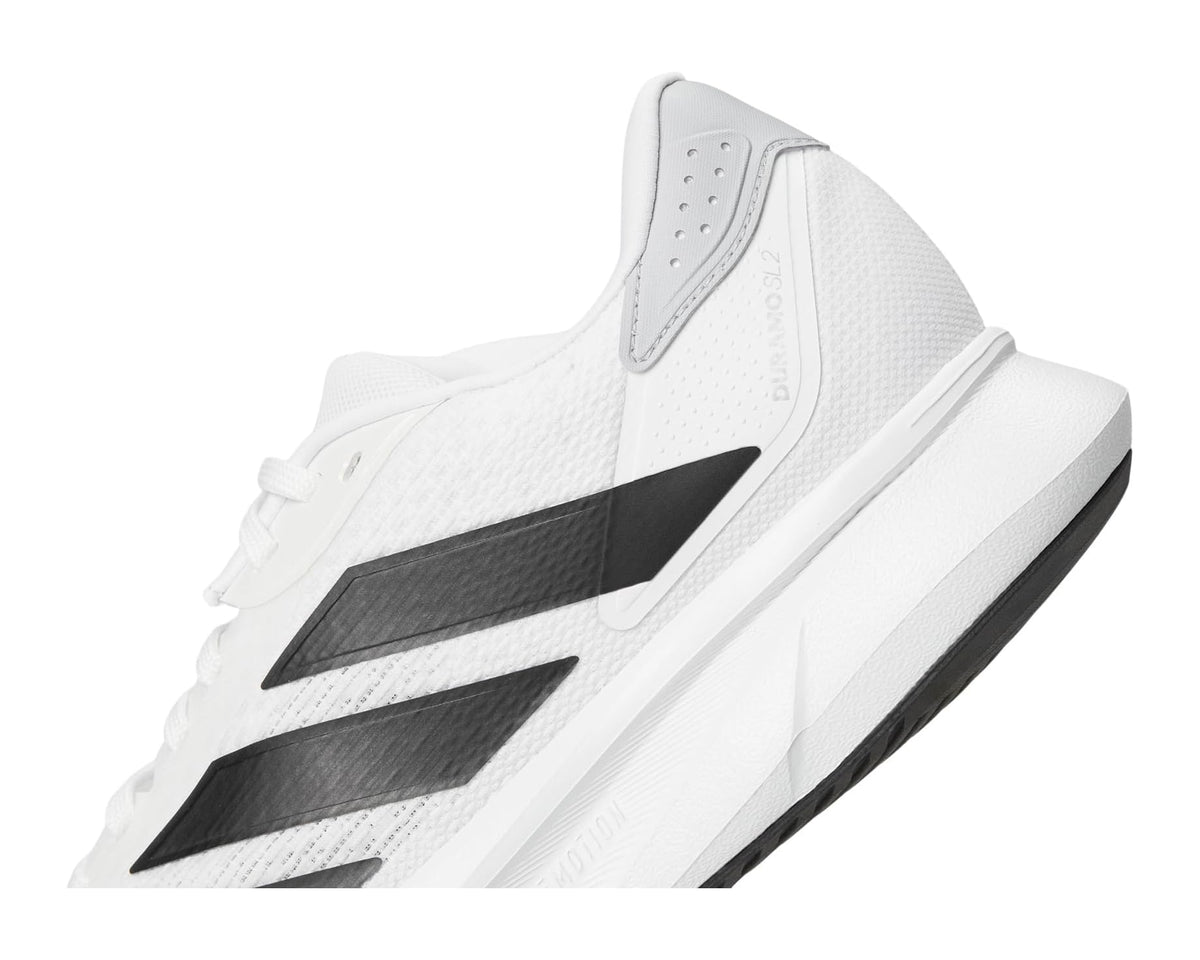 Men's adidas Duramo SL 2.0 White/Black/Halo Silver