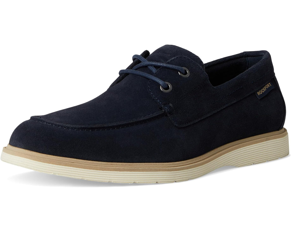 Men's Rockport Hartley Dark Blue Suede