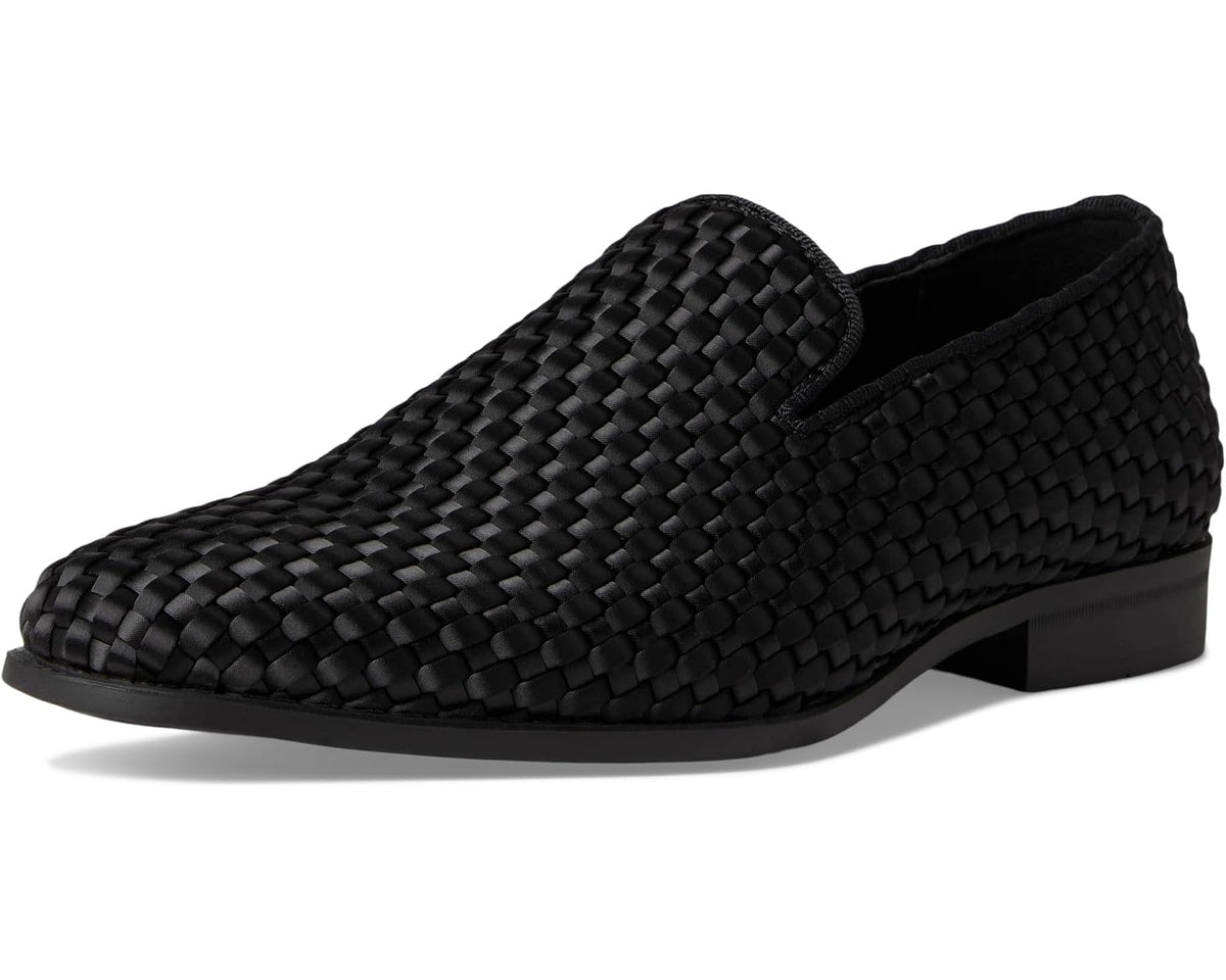 Men's Stacy Adams Swenson Woven Slip-On Black