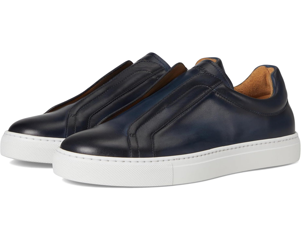 Men's Magnanni Mocasin Elastic Navy