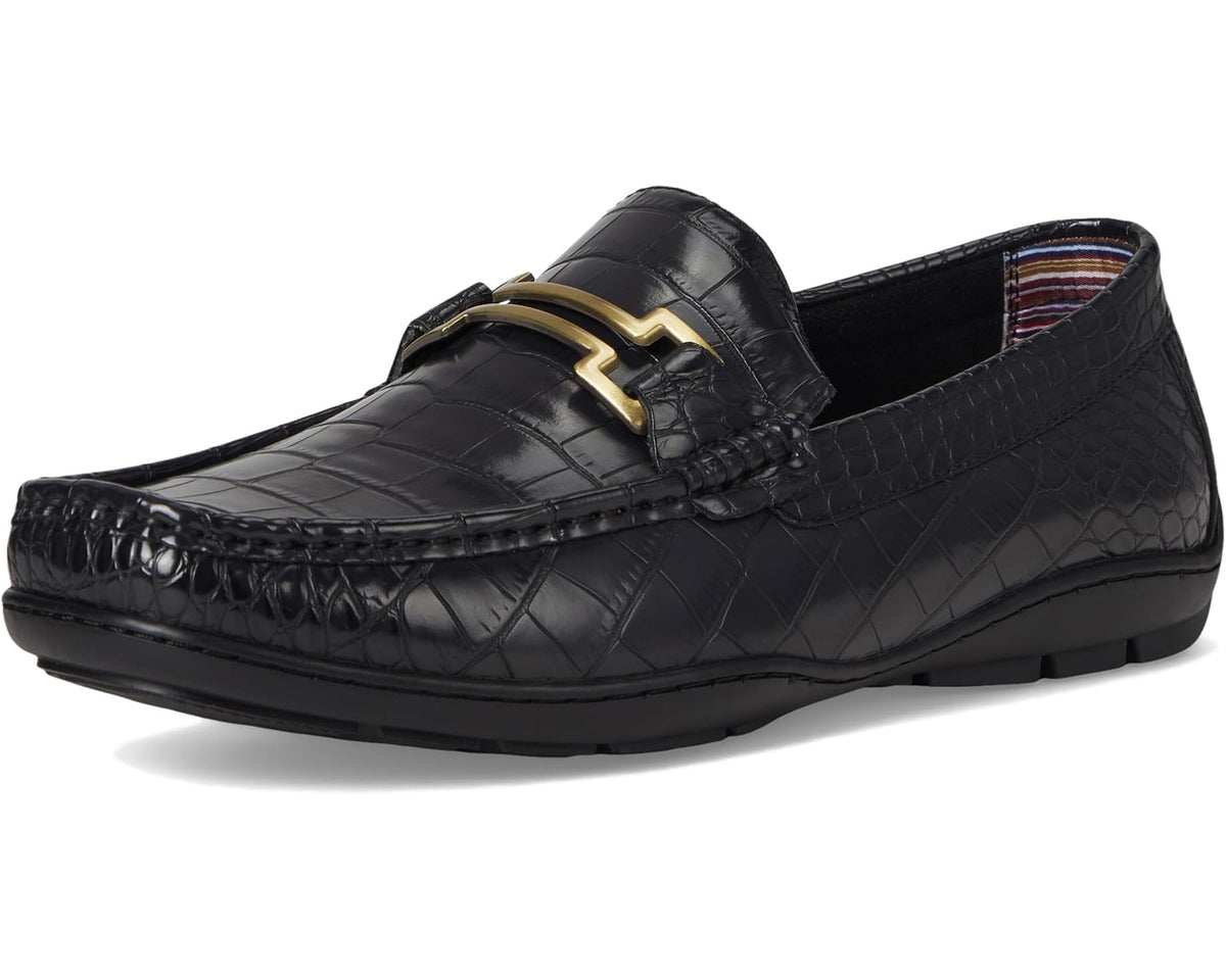 Men's Stacy Adams Embrey Moc Toe Driver Black