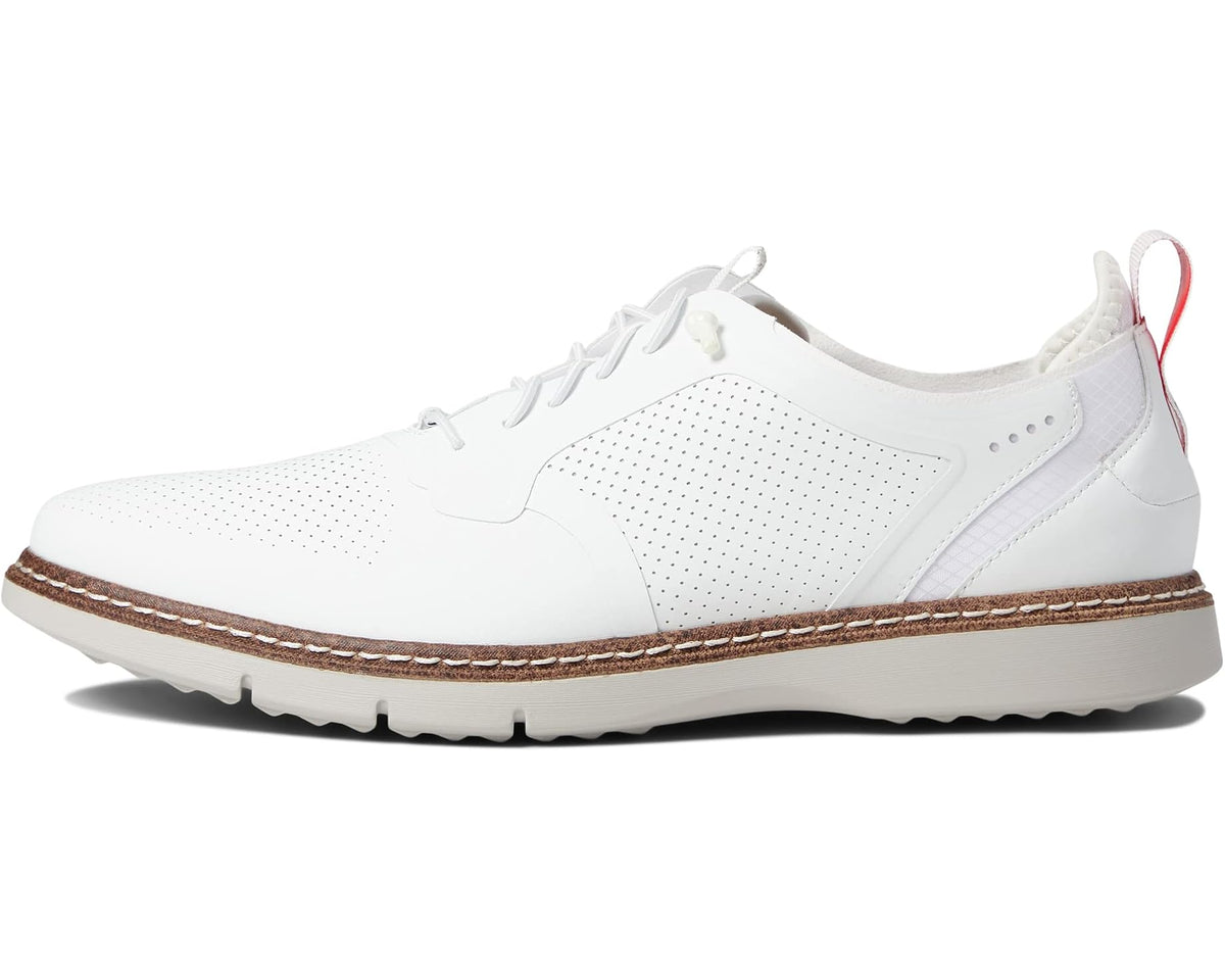 Men's Stacy Adams Synchro Elastic Lace Oxford White