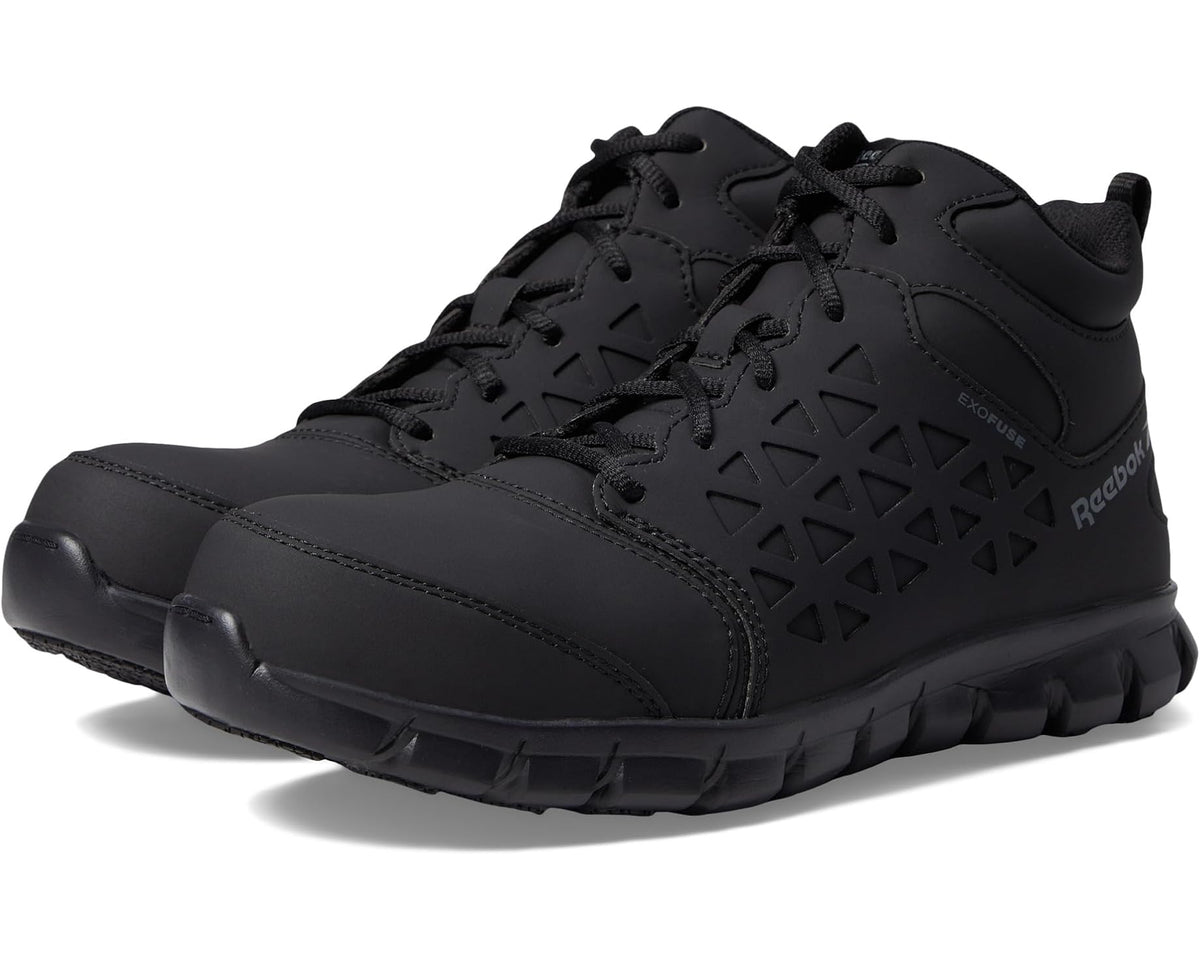 Men's Reebok Work Sublite Cushion Work Comp Toe EH Black