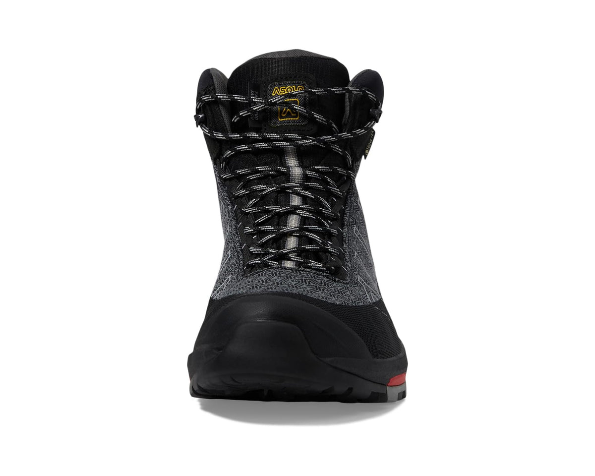 Men's Asolo Falcon Evo Jaquard GV MM Black/Red