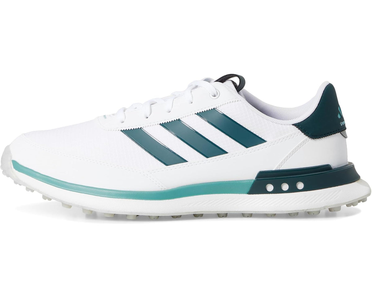 Men's adidas Golf S2G 24 Spikeless Golf Shoes Footwear White/Aurora Ivory/Preloved Teal