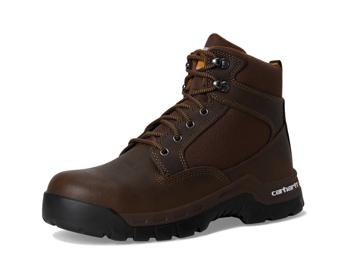 Men's Carhartt 6 Rugged Flex Steel Toe Dark Brown Leather/Synthetic