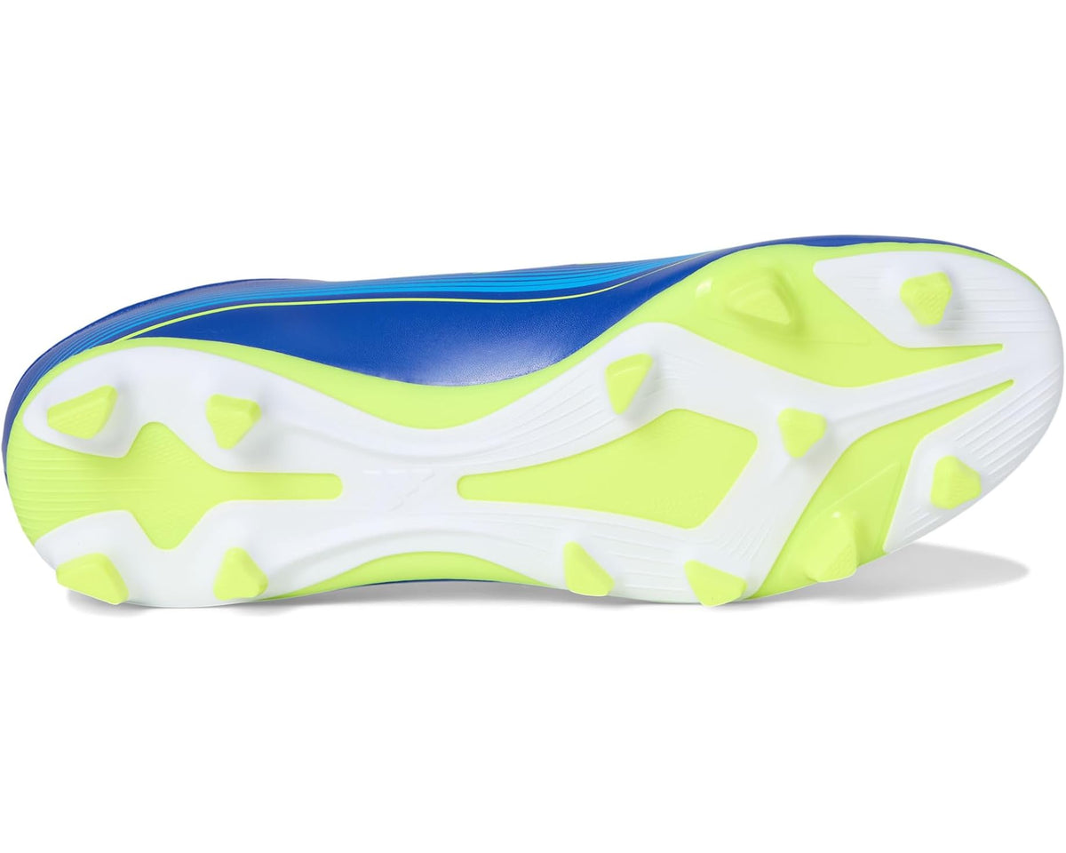 Unisex adidas F50 Messi Club Firm/Multi Ground SoccerCleats Team Royal Blue/Solar Yellow/Semi Blue Burst