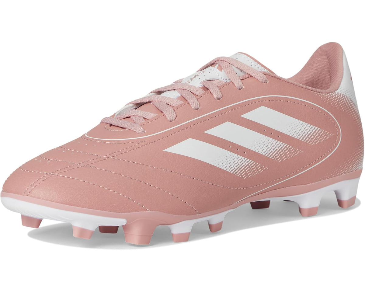 Unisex adidas Goletto IX Firm Ground/Multi Ground Soccer Cleats Wonder Mauve/White/Wonder Mauve