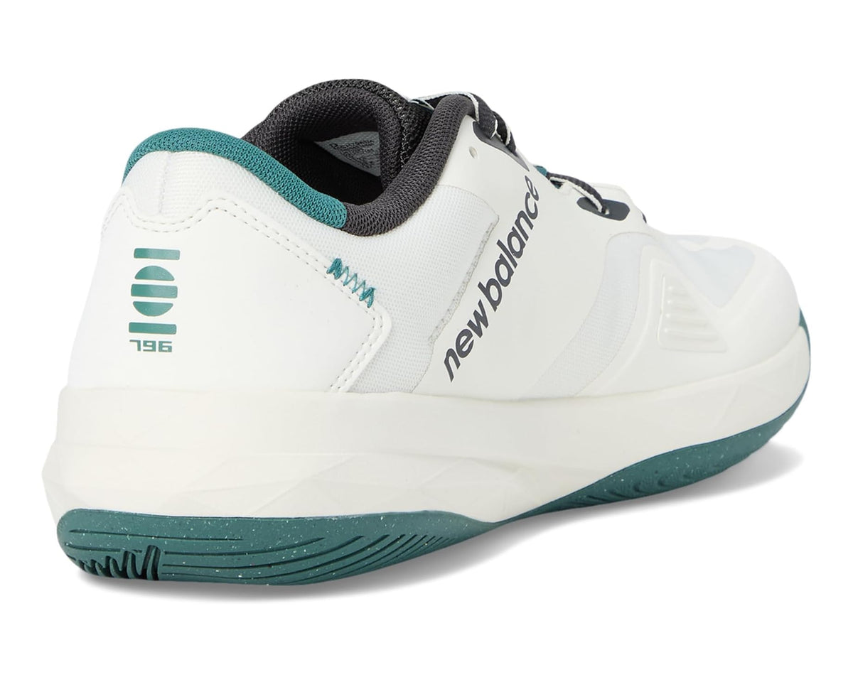 Men's New Balance 796v4 Tennis Shoes Sea Salt/New Spruce/Black Cement
