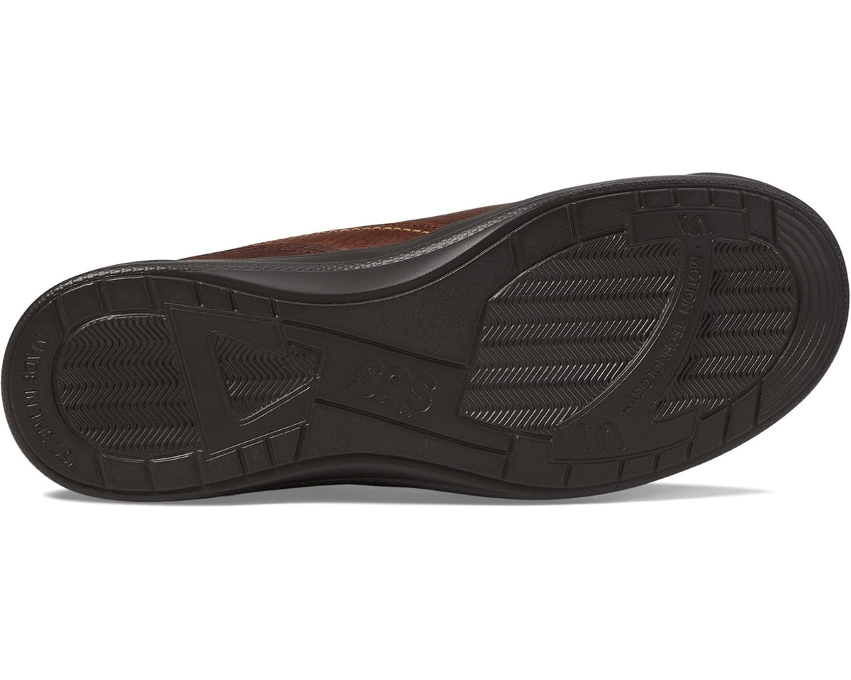Men's SAS Move On Lace Up Comfort Shoe Brown
