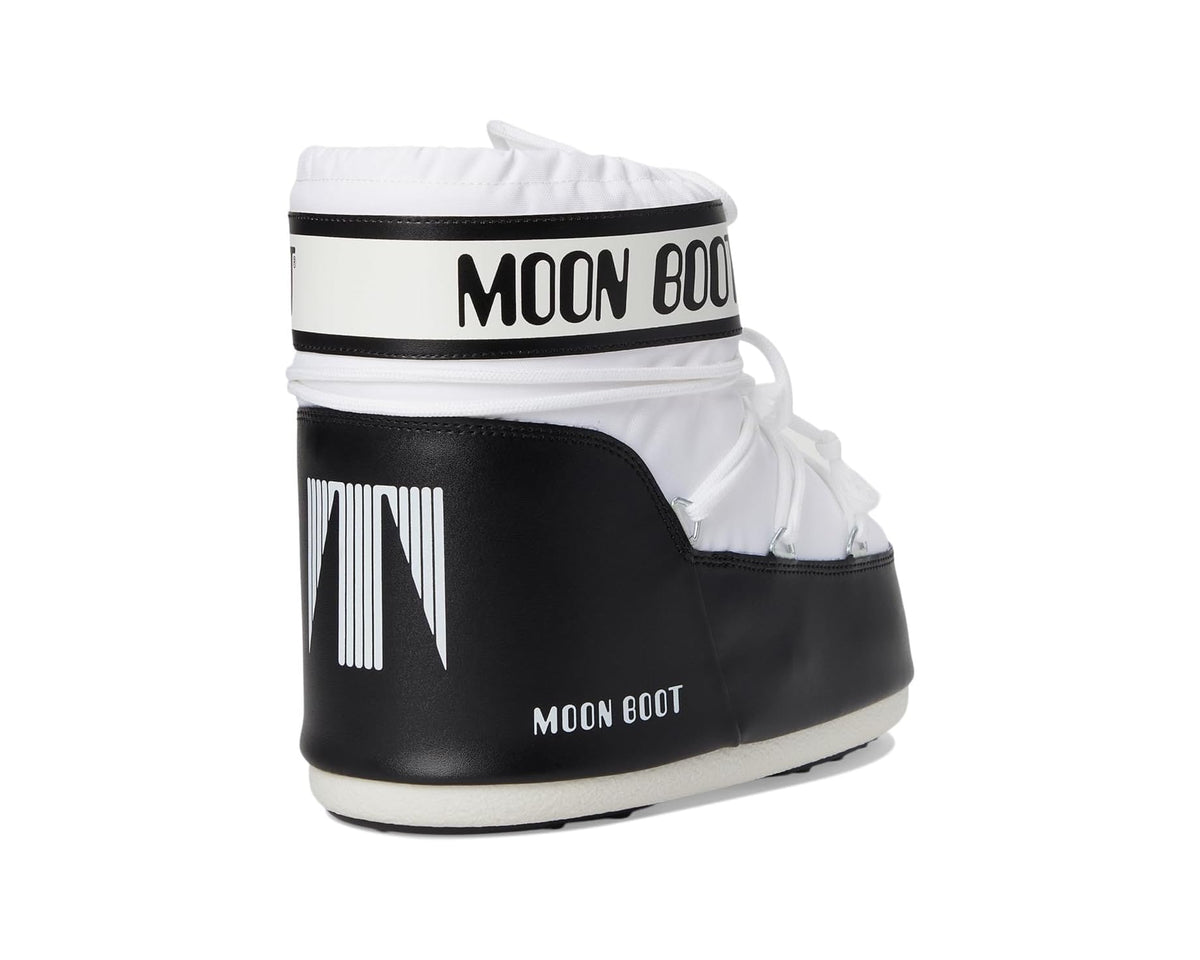 Unisex MOON BOOT Icon Low Nylon White