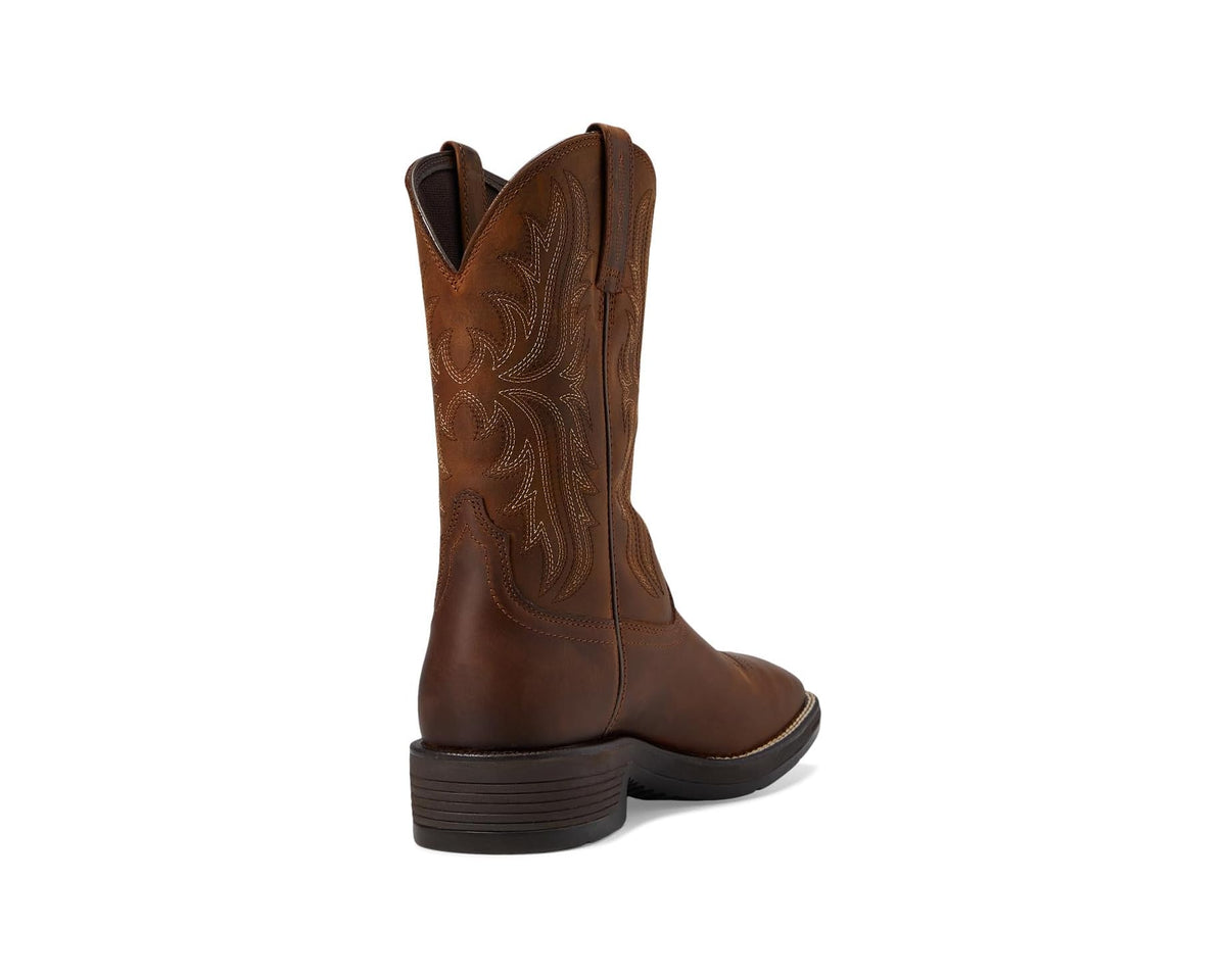Men's Ariat Ridgeback Western Boots Oily Distressed Tan