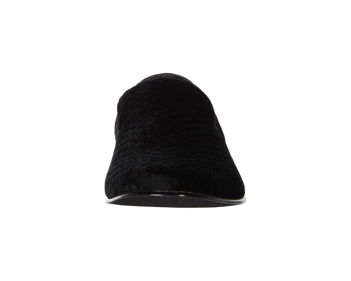 Men's Steve Madden Lifted Black Velvet