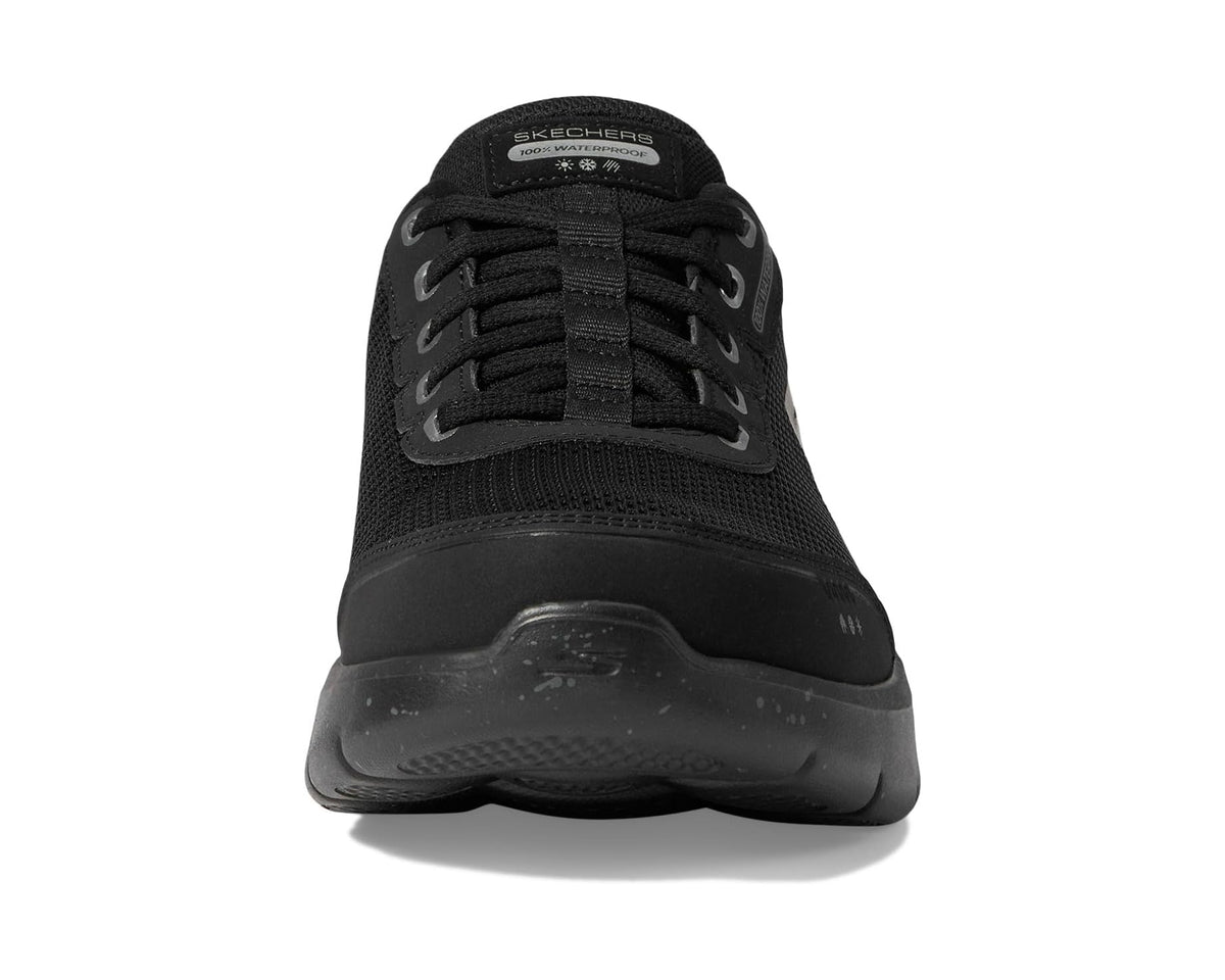 Men's SKECHERS Performance Hands Free Slip-Ins Go Walk Flex - 100% Waterproof Black/Black