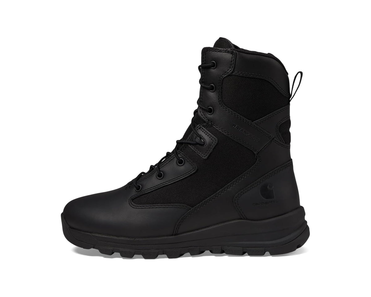 Men's Carhartt Gilmore WP 8 Side Zip Soft Toe Boot Black