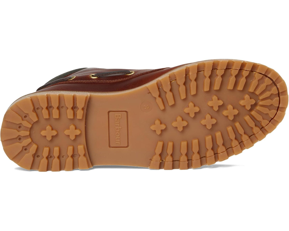 Men's Barbour Tiller Moccasin Boots Mahogany