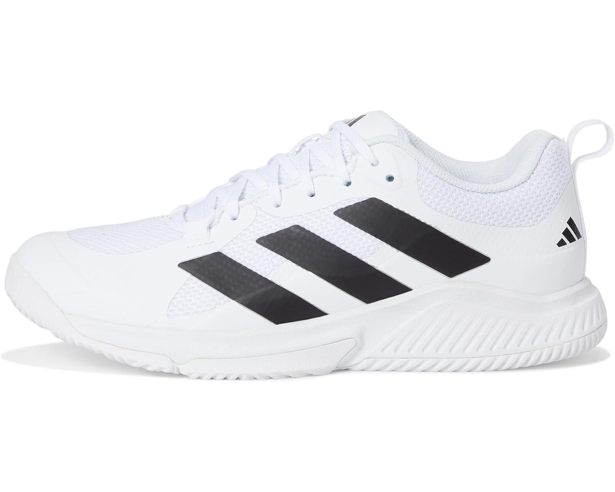 Men's adidas Court Team Bounce 2.0 Volleyball Shoes White/Black/White