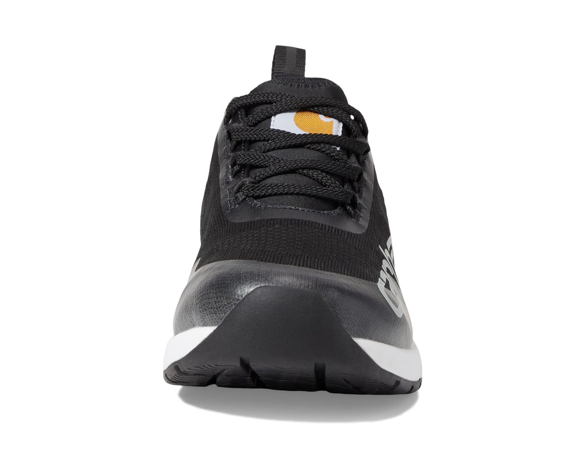 Men's Carhartt Force 3 SD Soft Toe Work Shoe Black Textile/White