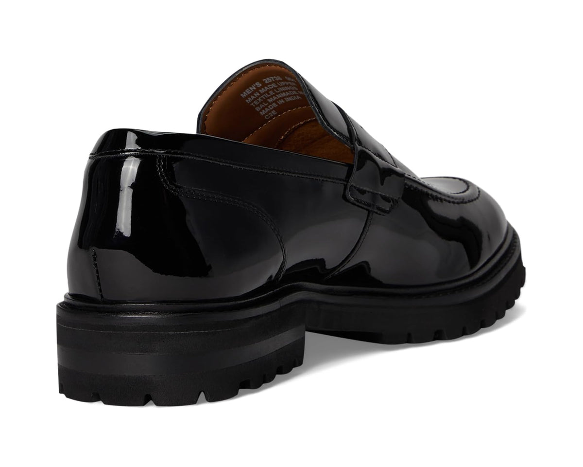 Men's Stacy Adams Hazelton Penny Slip-On Black Patent