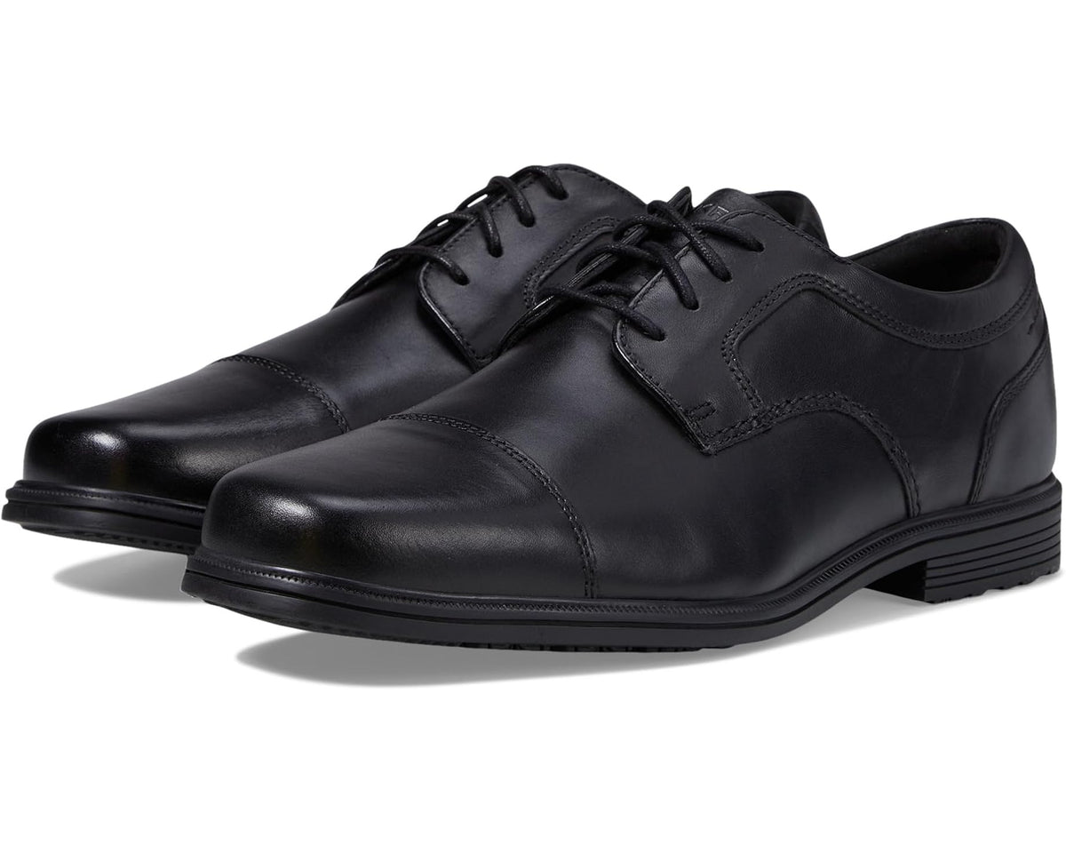 Men's Rockport Taylor Waterproof Cap Toe Black
