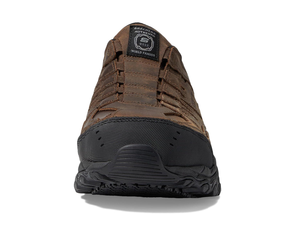 Men's SKECHERS Work Holdredge - Ryker Comp Toe Brown