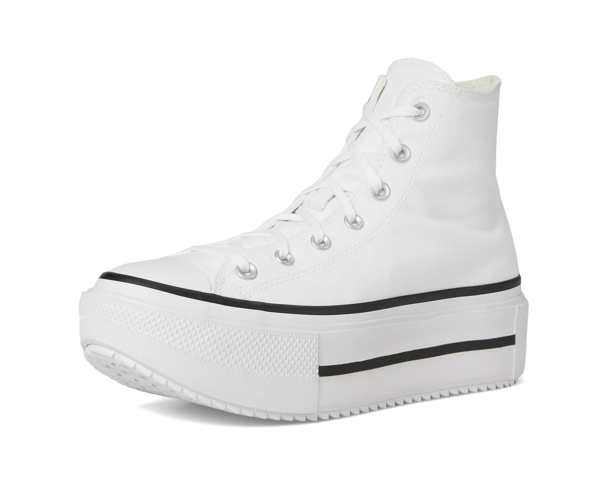 Unisex Converse Chuck Taylor All Star Lift Double Stack White/Black/White