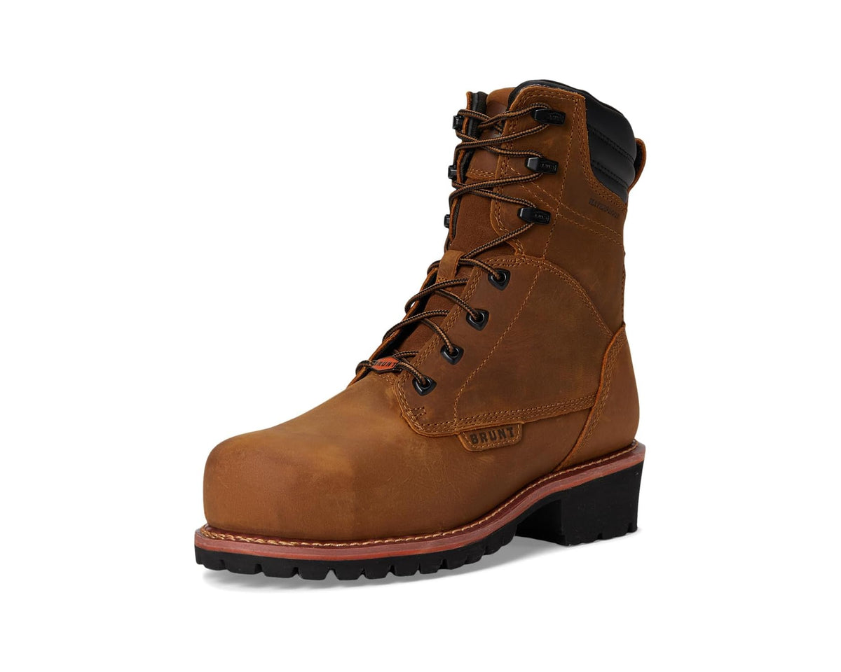 Men's BRUNT The Distasio Logger Comp Toe Brown