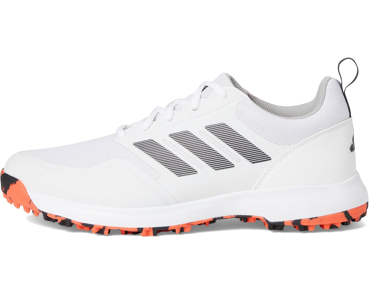 Men's adidas Golf Tech Response 3 Spikeless Golf Shoes Footwear White/Core Black/Grey Two