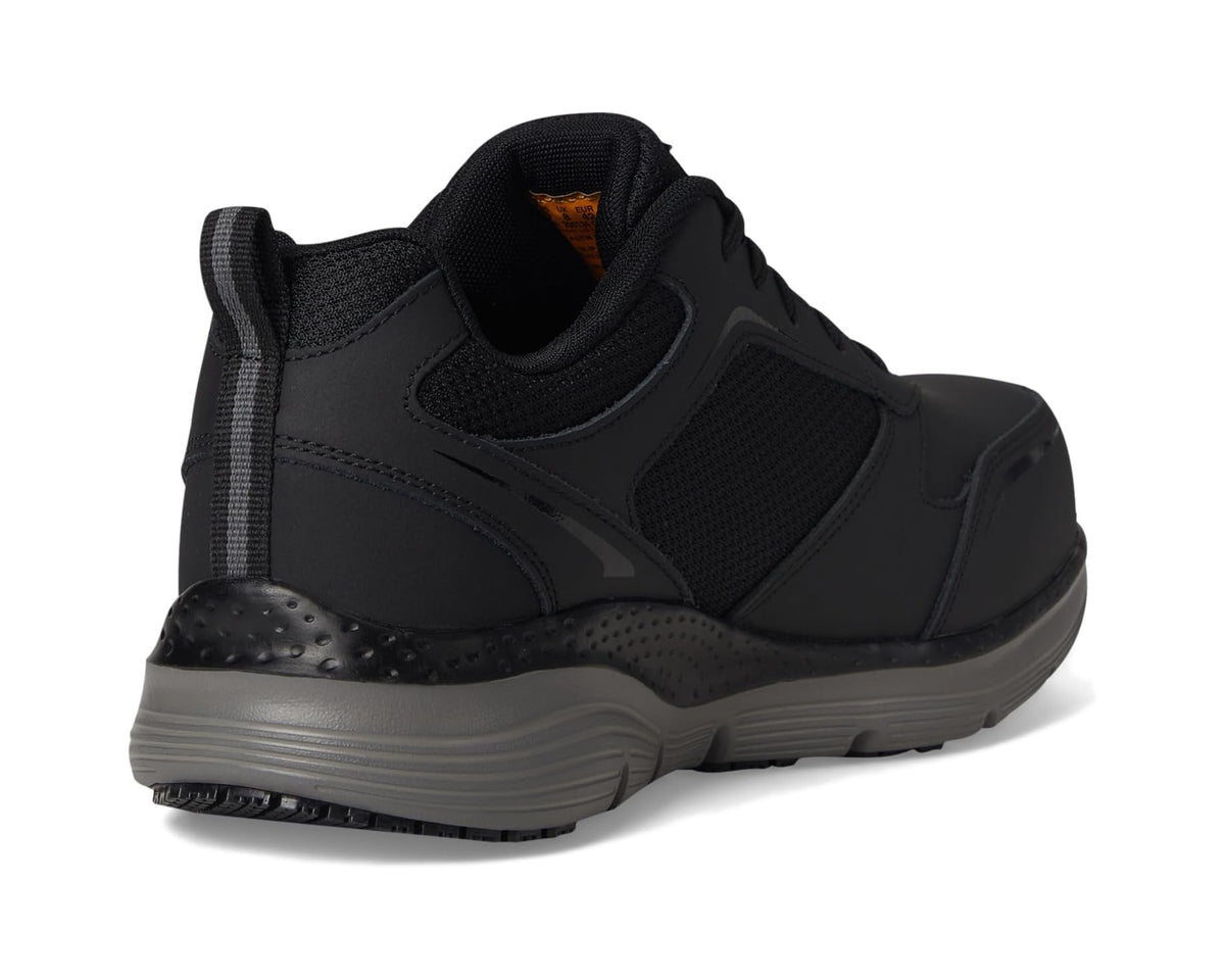 Men's SKECHERS Work Arch Fit SR Comp Toe Black/Charcoal