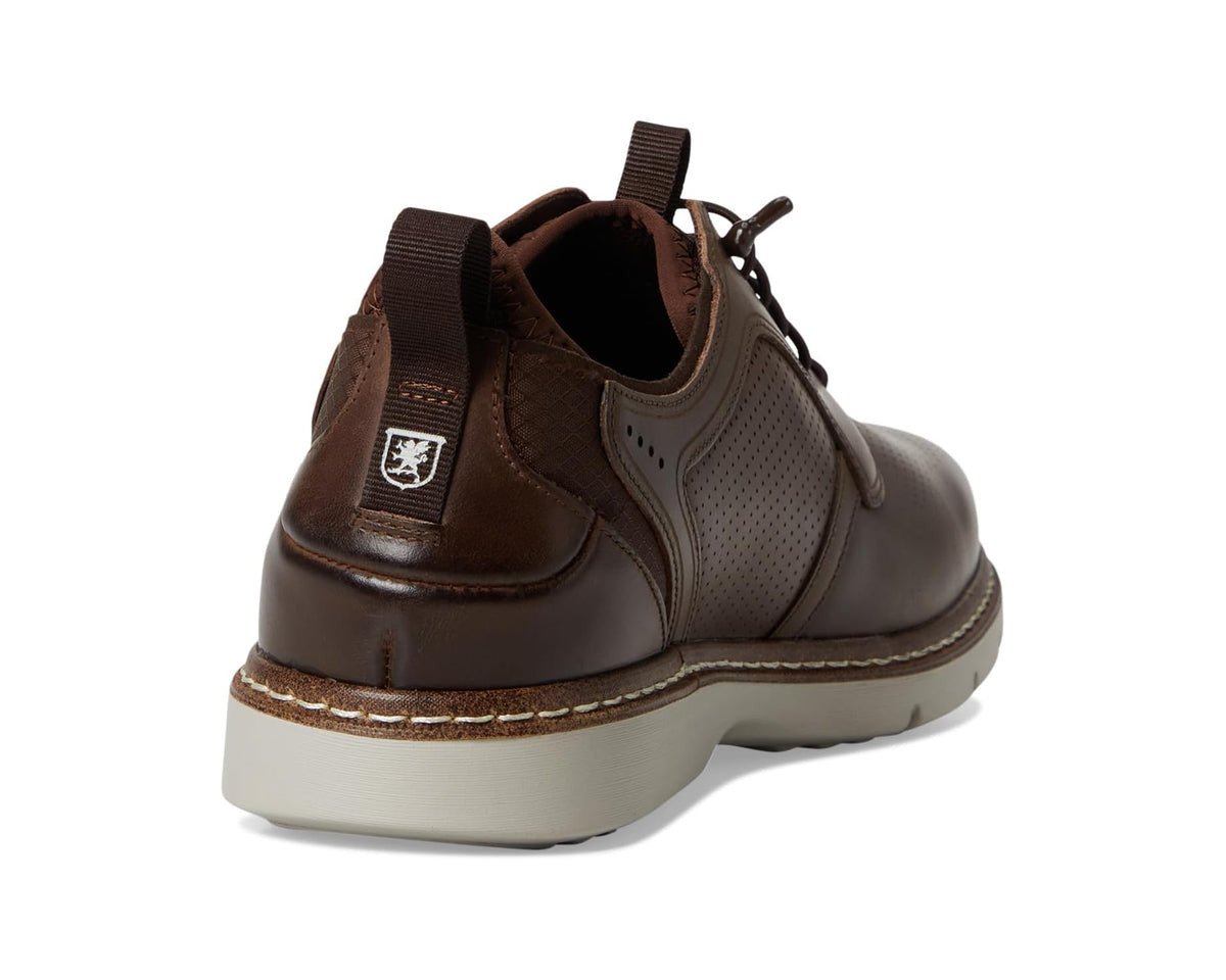 Men's Stacy Adams Sync Lace-Up Brown Crazyhorse