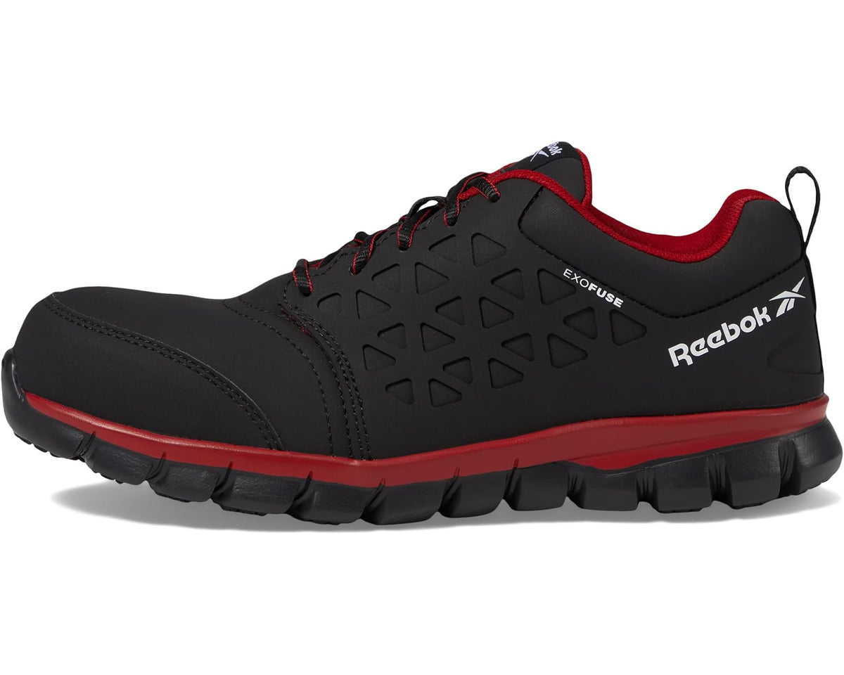 Men's Reebok Work Sublite Cushion Work Comp Toe SD Black/Red