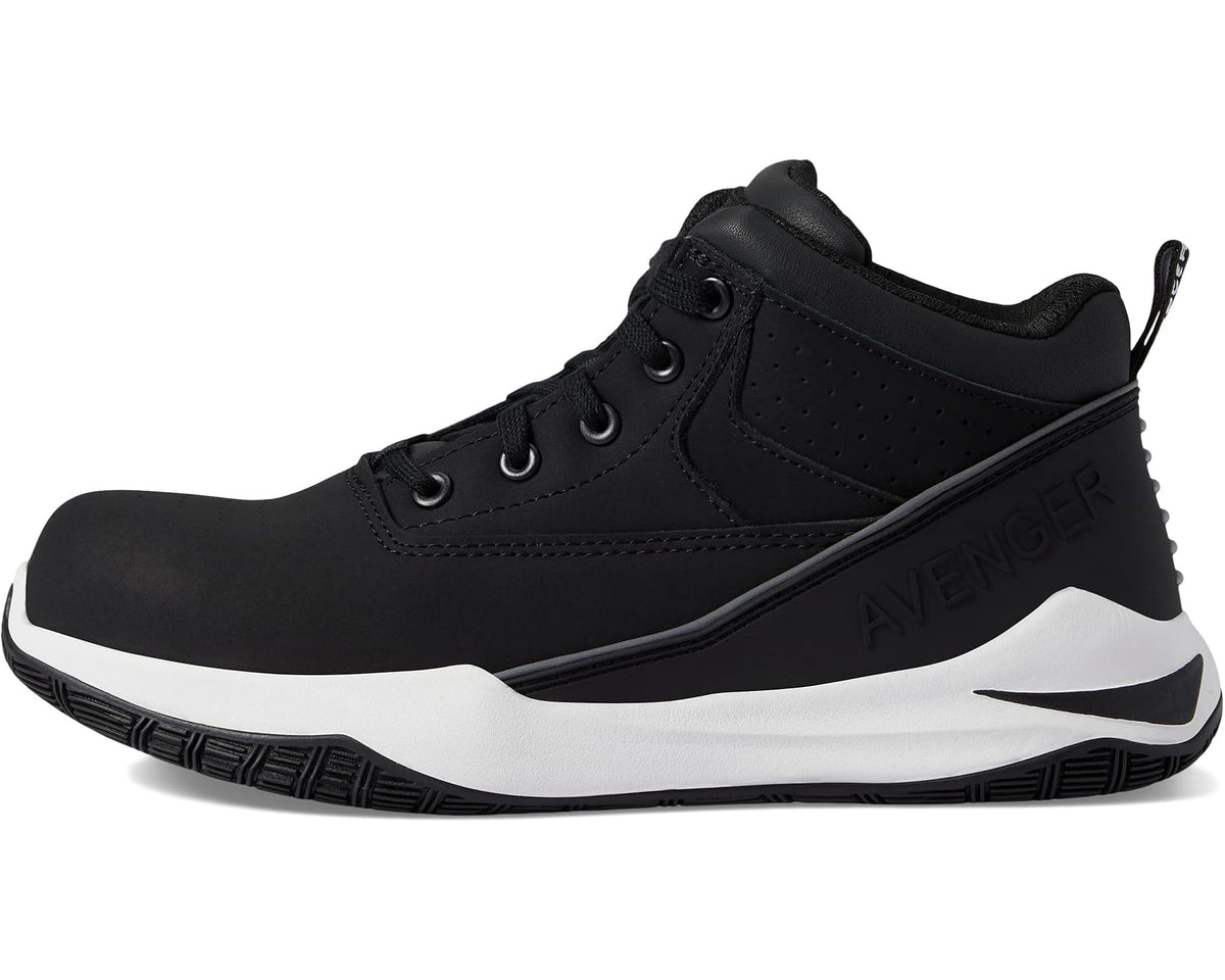 Men's Avenger Work Boots Reaction Black/White