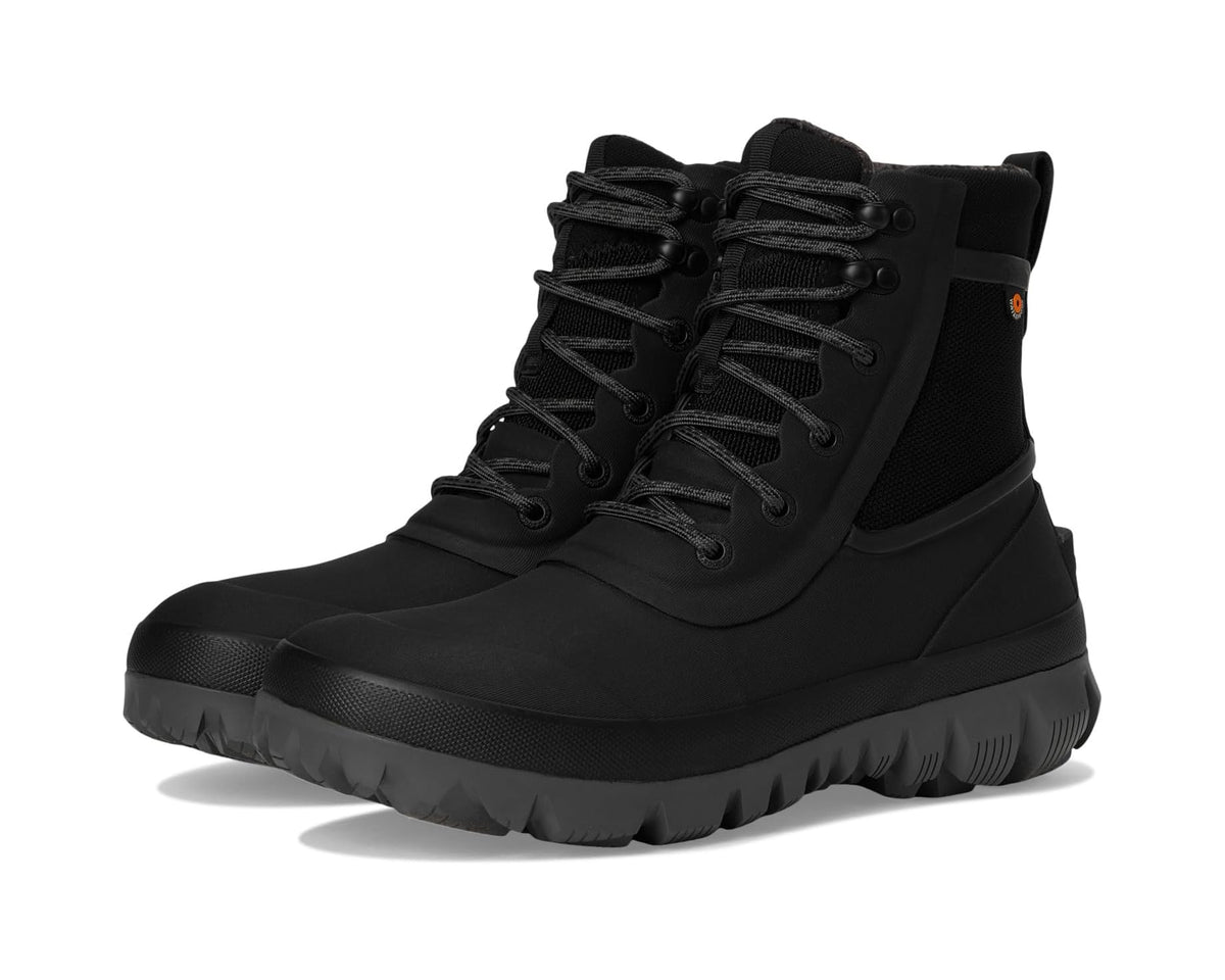 Men's Bogs Arcata Urban Lace Black 1