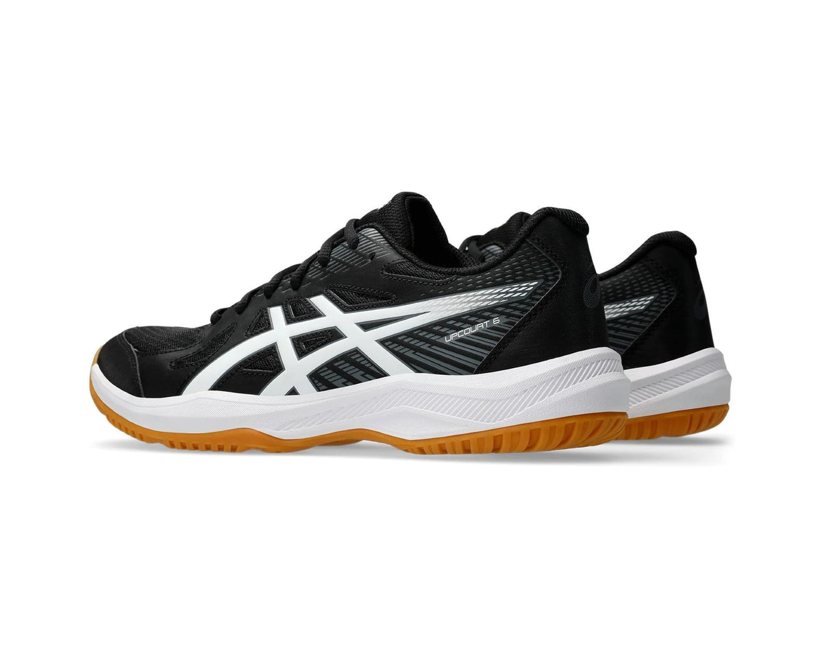 Men's ASICS Upcourt 6 Volleyball Shoe Black/White