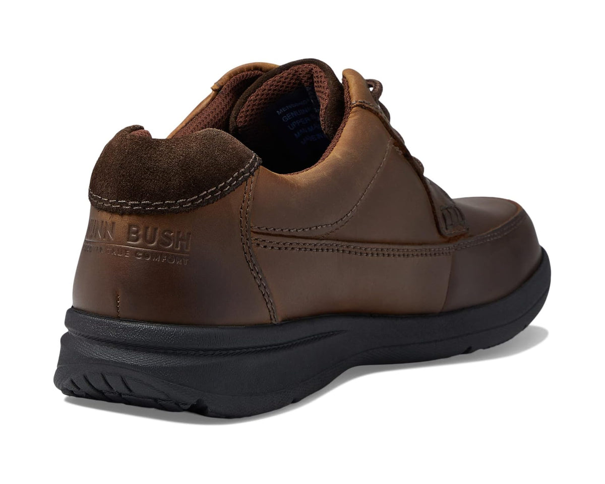 Men's Nunn Bush Cam Oxford Casual Walking Shoe Brown Crazy Horse