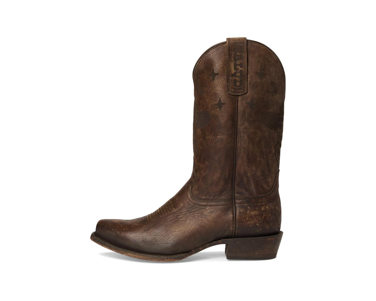 Men's Ariat High Stepper Sendero Stonewashed Brown