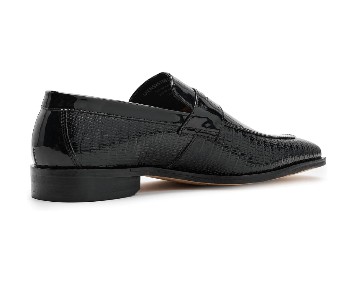 Men's Stacy Adams Ravito Slip-On Penny Loafer Black