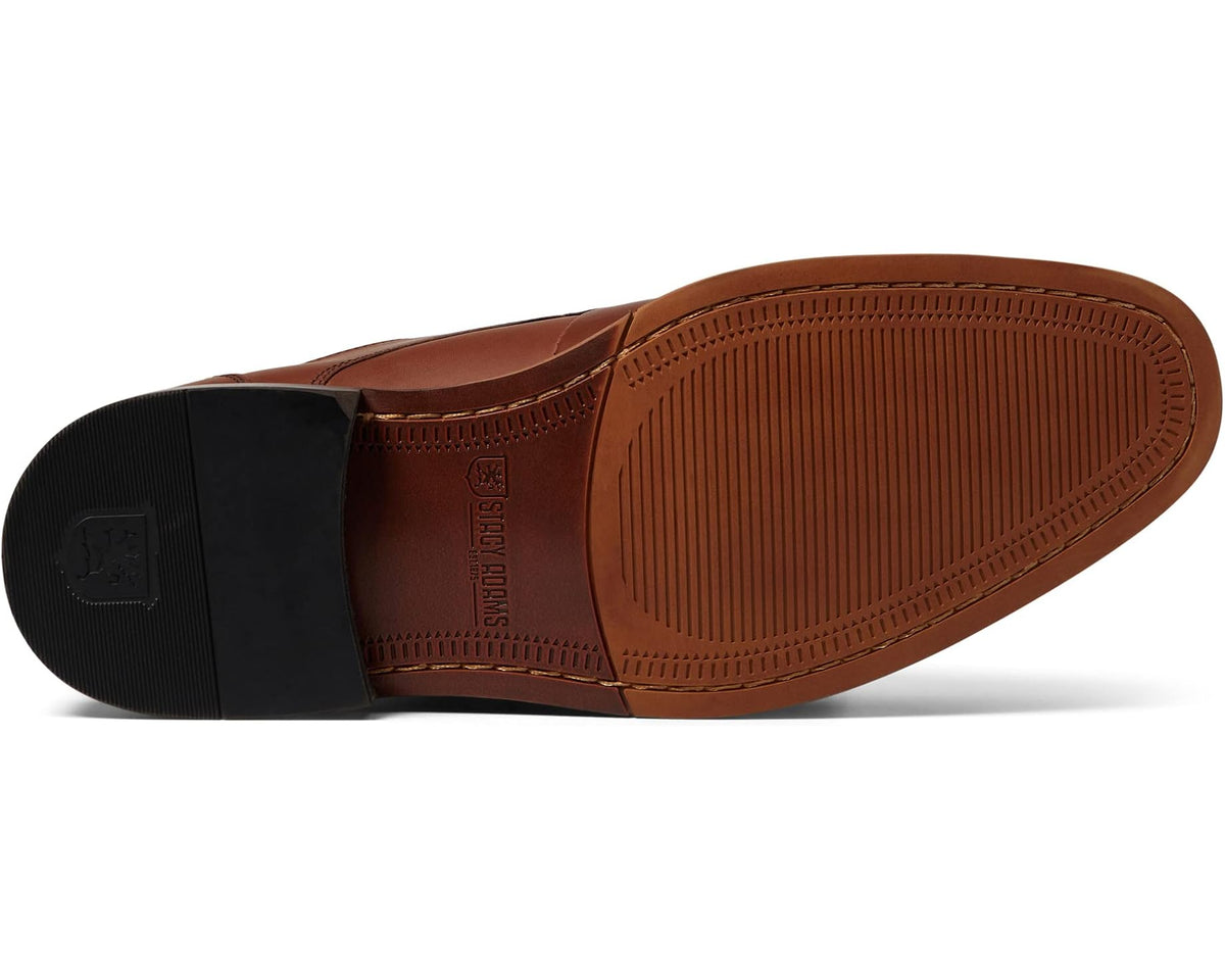 Men's Stacy Adams Marlton Plain Toe Oxford Chocolate