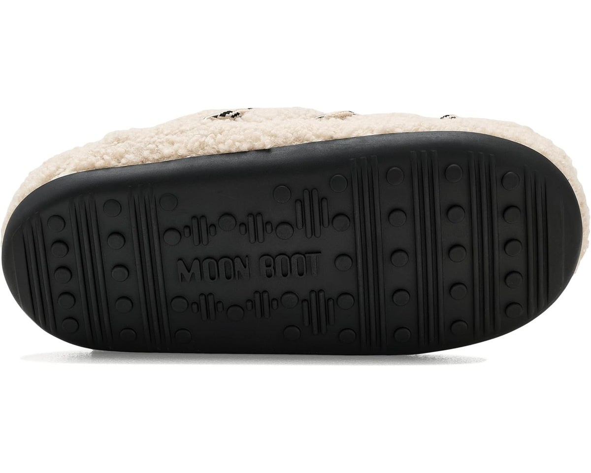 Unisex MOON BOOT Teddy Slipper Sand