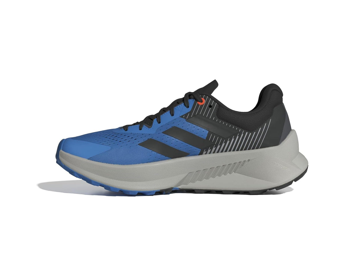 Men's adidas Outdoor Terrex Soulstride Flow Pulse Blue/Black/Semi Impact Orange