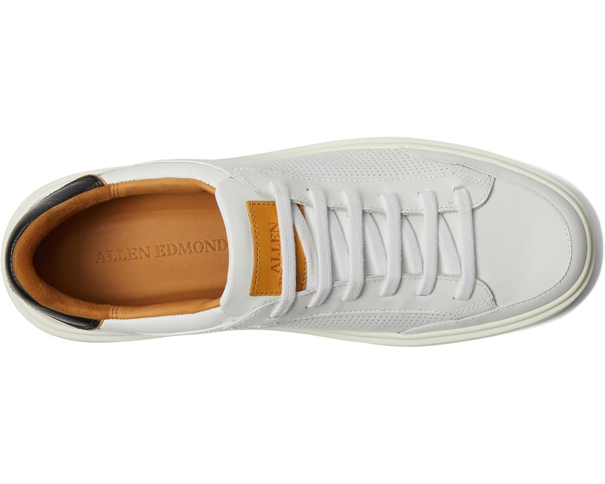 Men's Allen Edmonds Oliver Stretch Lace Slip-On Sneaker White