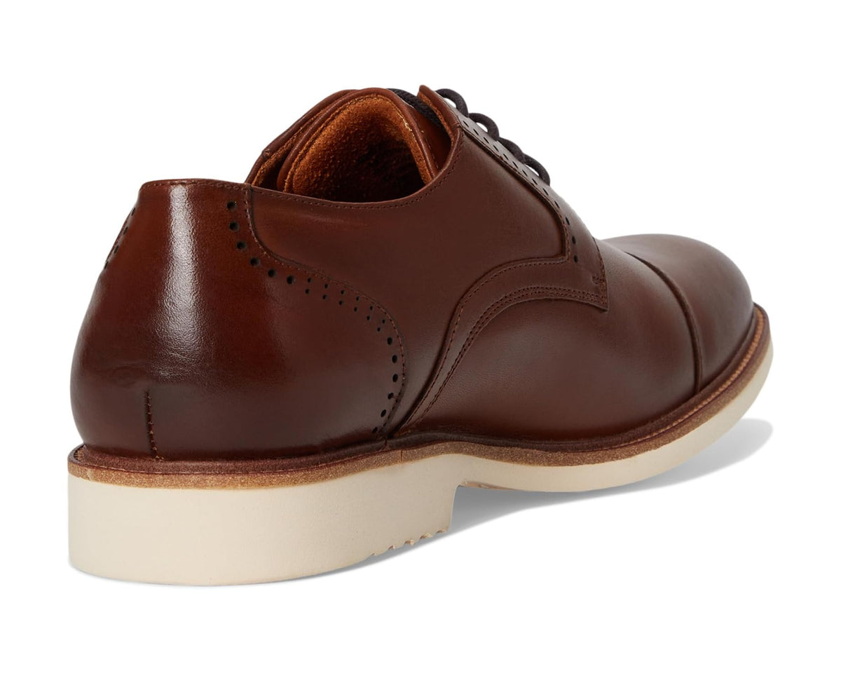 Men's Stacy Adams Wesbridge Cap Toe Lace-Up Chocolate