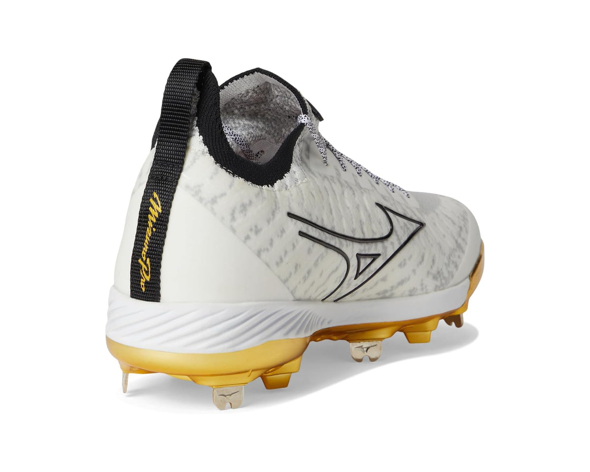 Men's Mizuno Pro Knit 2 Metal White-Gold