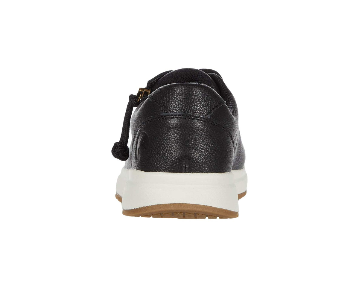 Men's BILLY Footwear Comfort Leather Lo Black/White