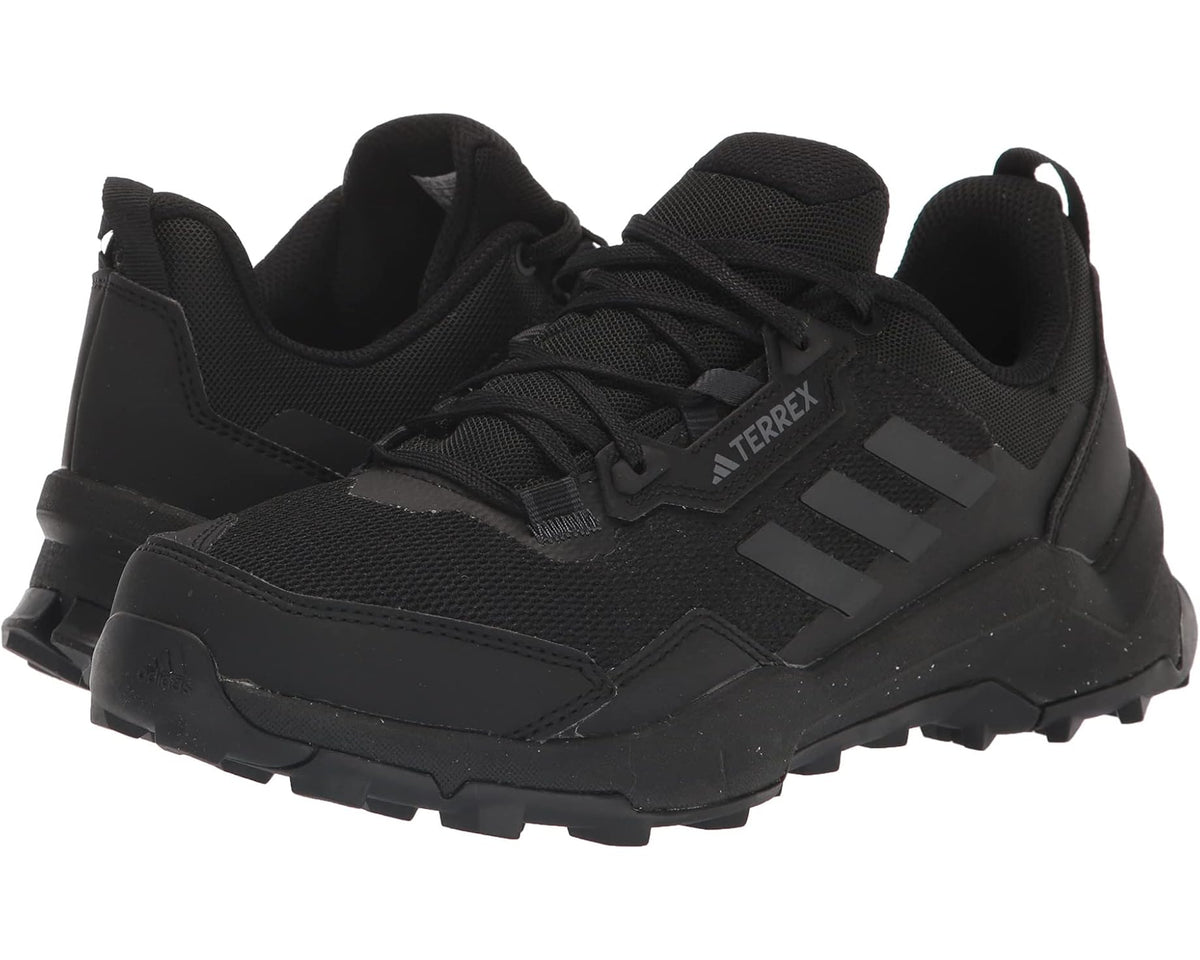 Men's adidas Outdoor Terrex AX4 Wide Hiking Shoes Black/Carbon/Grey