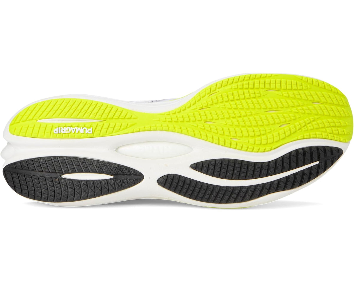 Men's PUMA Velocity Nitro 3 Running Shoes Puma White/Pure Magenta/Yellow Alert