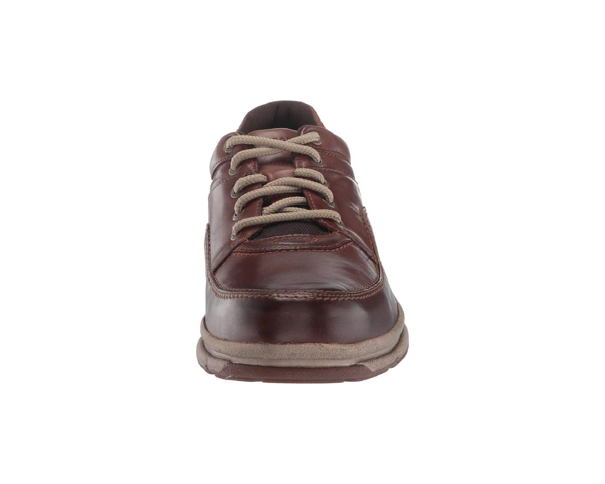 Men's Rockport World Tour Classic Walking Shoe Brown Leather