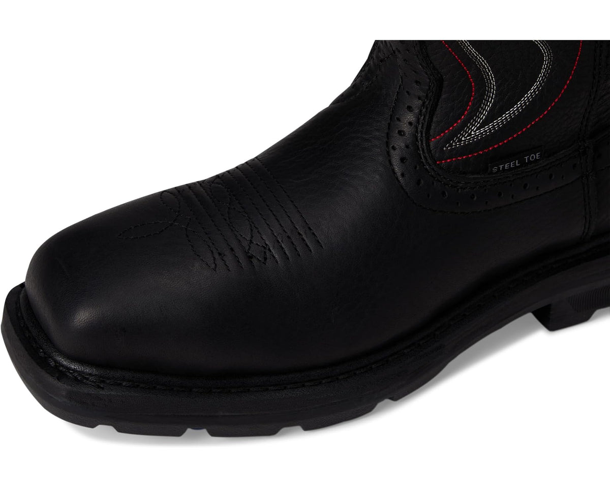 Men's Ariat Sierra Shock Shield Steel Toe Work Boots Black